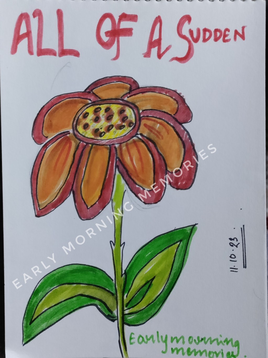 All of a&nbsp;sudden