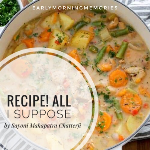 Recipe! All I suppose