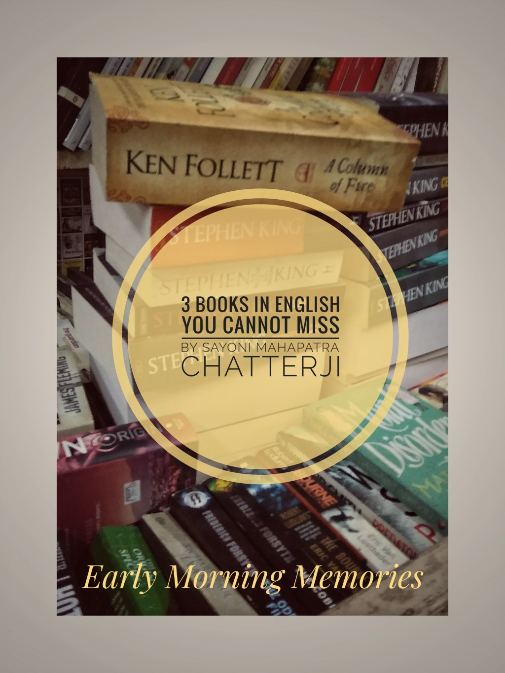 3 Books in English you cannot&nbsp;miss